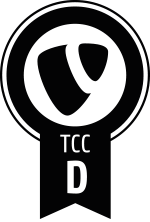 Badge: TYPO3 CMS Certified Developer
